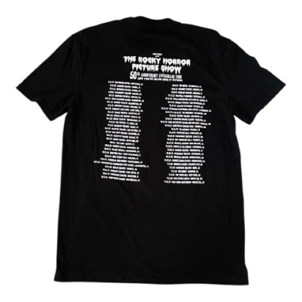 ♥️Rocky Horror Picture Show♥️Black Short Sleeve T- Shirt. Size (M) - Picture 2 of 8